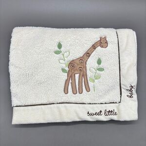Koala Baby Blanket 'Sweet Little Baby' Giraffe Minky Fluffy Plush Lovey Unisex